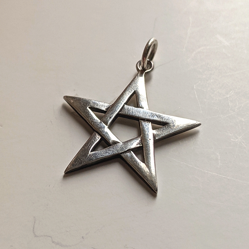 Sterling Silver Pentagram
